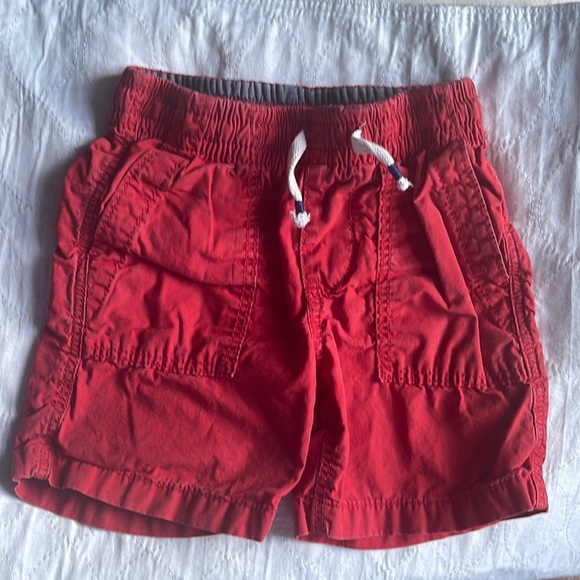 Baby gap red drawstring pull on shorts 2 years - Picture 1 of 2